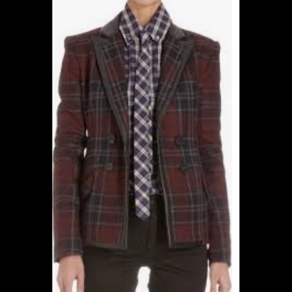 Marissa Webb Plaid Blazer - Picture 12 of 13